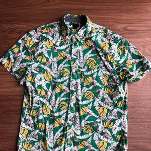 J.Crew Short Sleeve Button Up